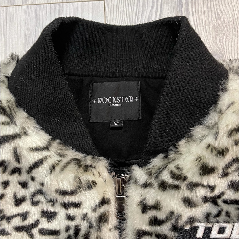 Rockstar Original Leopard Bomber Jacket 🚨(SOLD!) - Picture 5 of 9